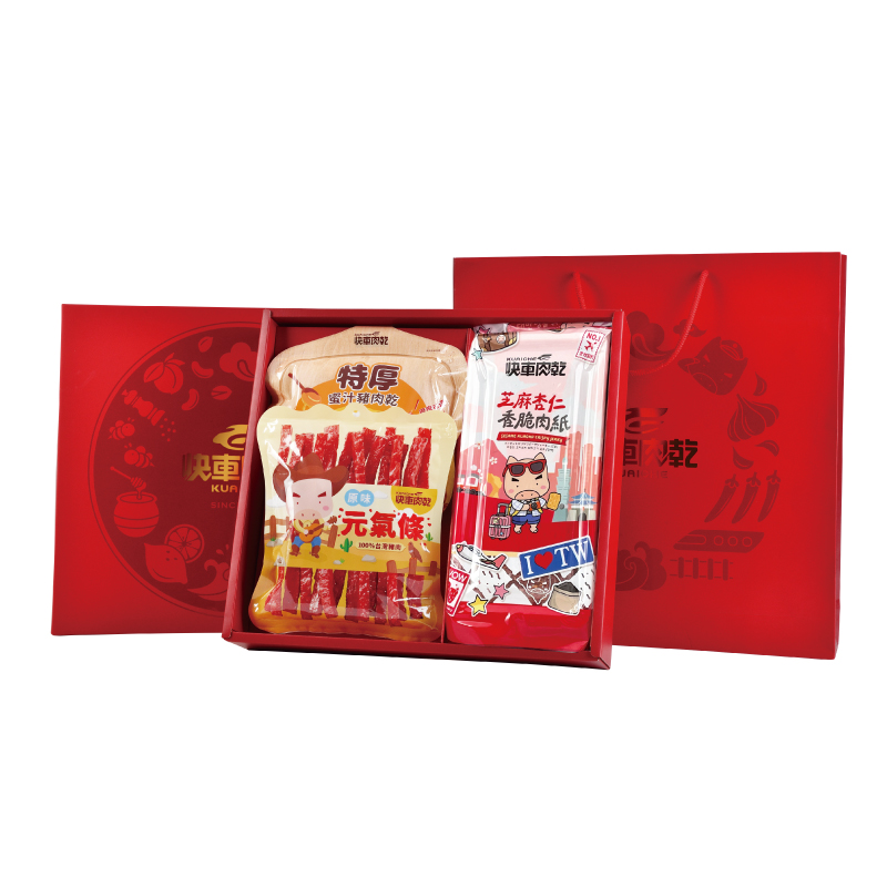 過年禮盒推薦＿【快車肉乾】圓圓滿滿★經典大禮盒