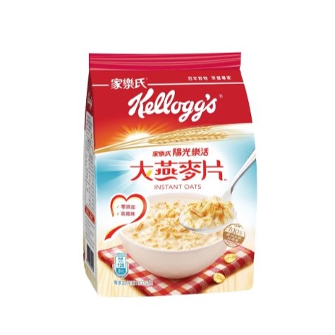 燕麥片推薦_【家樂氏】陽光樂活大燕麥片