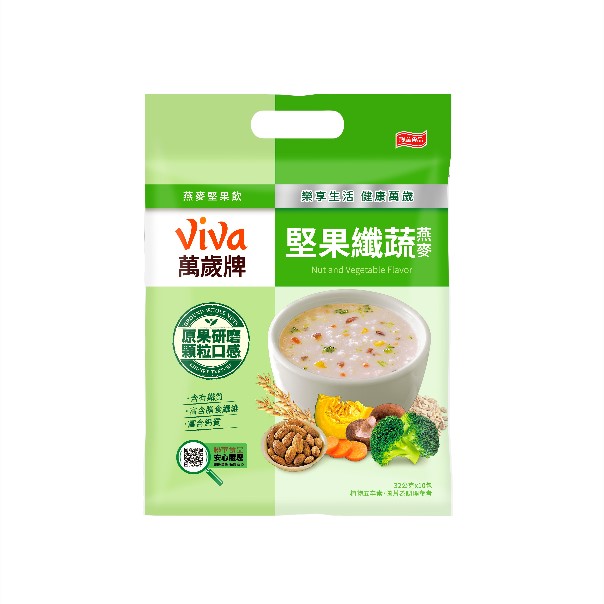 燕麥片推薦_【萬歲牌】堅果纖蔬燕麥