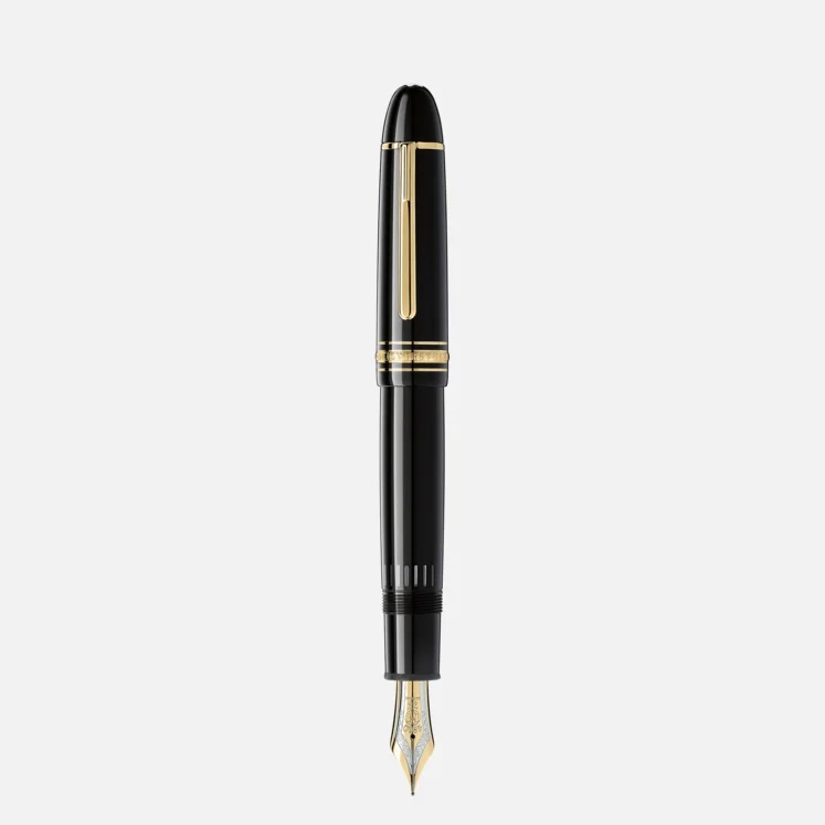 鋼筆推薦＿【MONTBLANC】大師傑作系列鍍金質 149 鋼筆