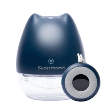 擠乳器推薦_【Supermama 超級媽媽】Air Plus 無線遙控款電動吸乳器