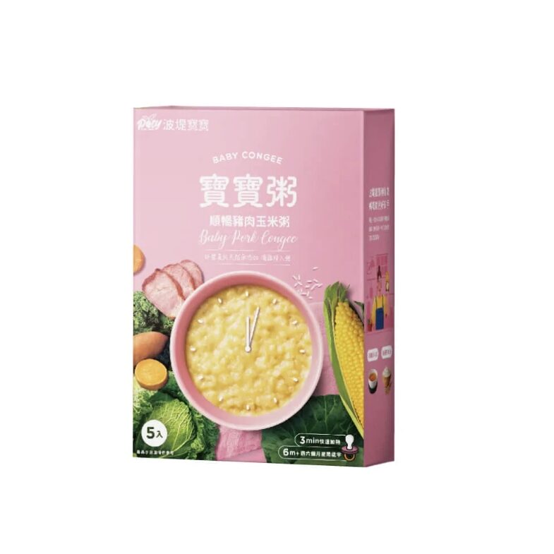 寶寶粥推薦＿【波提寶寶】豬肉玉米粥