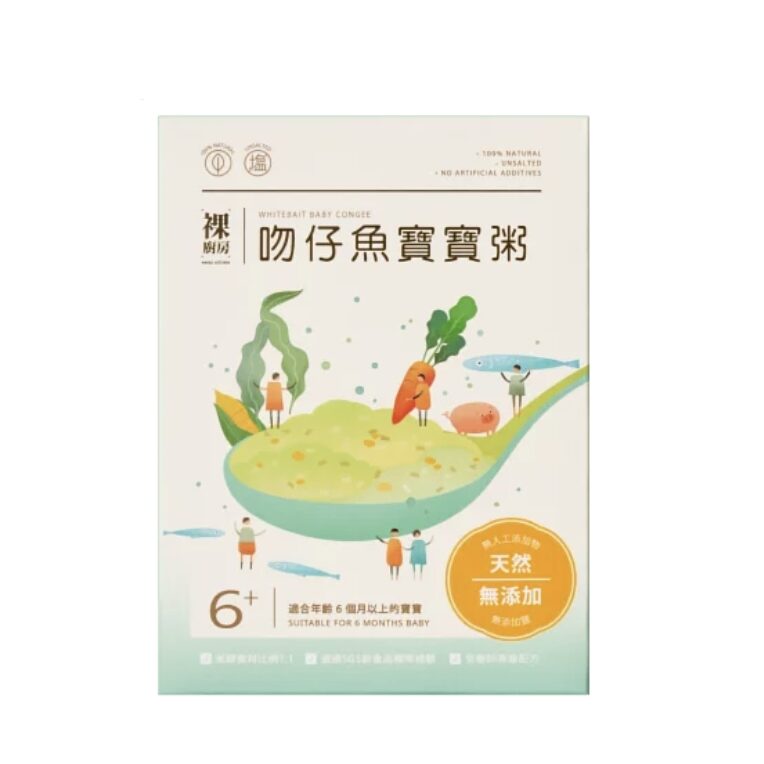 寶寶粥推薦＿【裸廚房】吻仔魚寶寶粥
