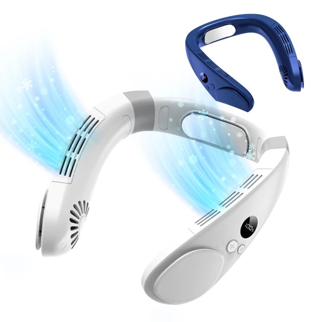 掛脖風扇推薦＿【NECK FAN】半導體製冷多段掛脖風扇