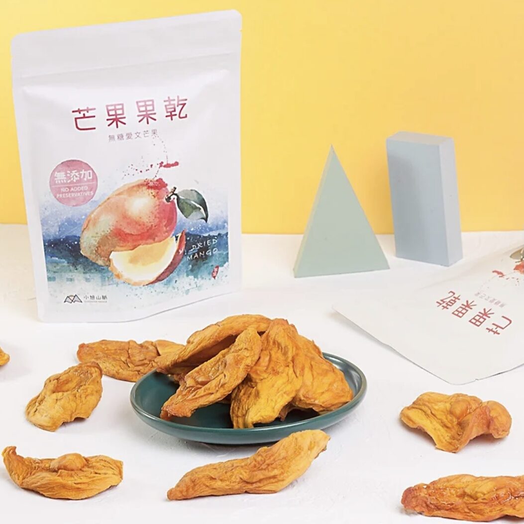 芒果乾推薦＿【小旭山脈】無糖愛文芒果乾