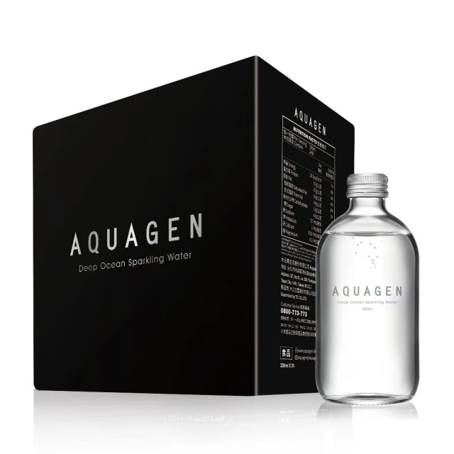 氣泡水推薦＿【AQUAGEN】海洋深層氣泡水