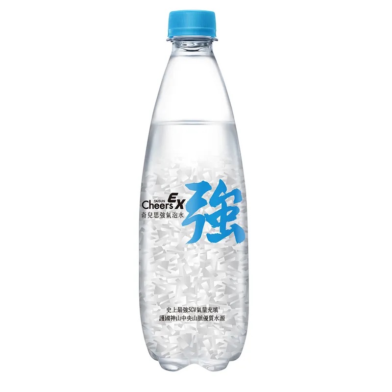 氣泡水推薦＿【泰山】Cheers EX 強氣泡水