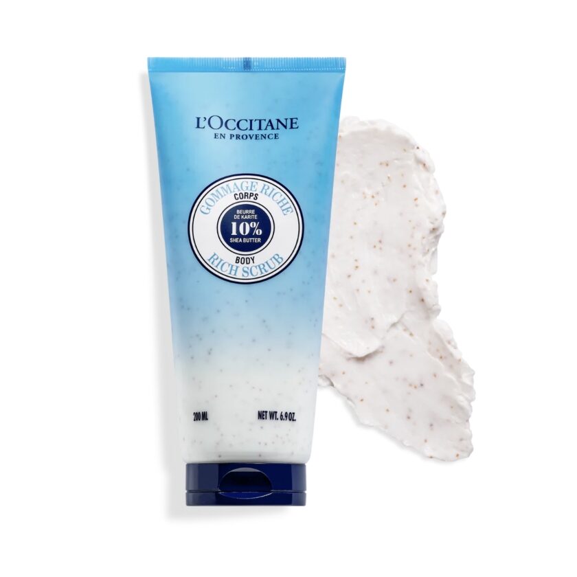 磨砂膏推薦＿【L'Occitane 歐舒丹】﻿乳油木保濕去角質美體霜