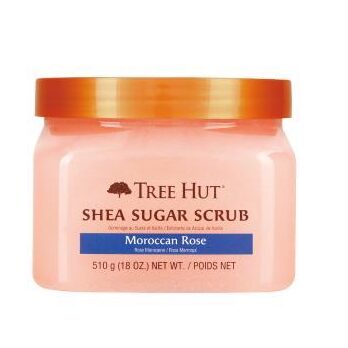 磨砂膏推薦＿【TREE HUT 樹上小屋】乳木果蜜糖身體磨砂膏