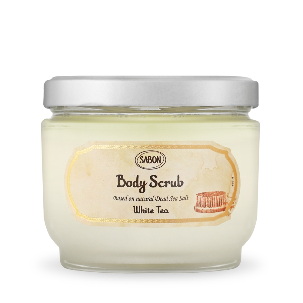磨砂膏推薦＿【Sabon】白茶身體磨砂膏