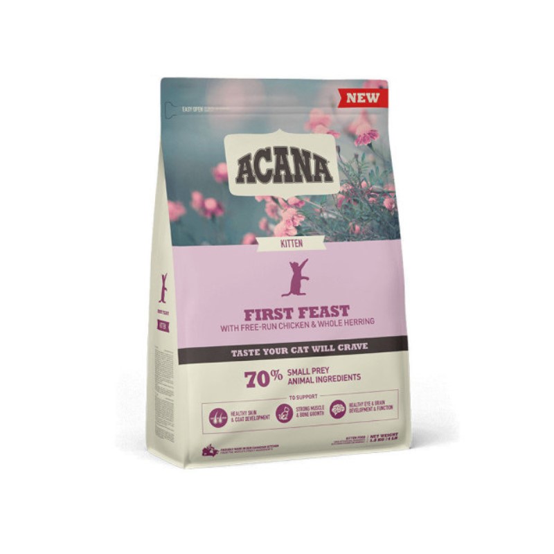 幼貓飼料推薦_【ACANA 愛肯拿】第一盛宴低 GI 配方幼母貓飼料