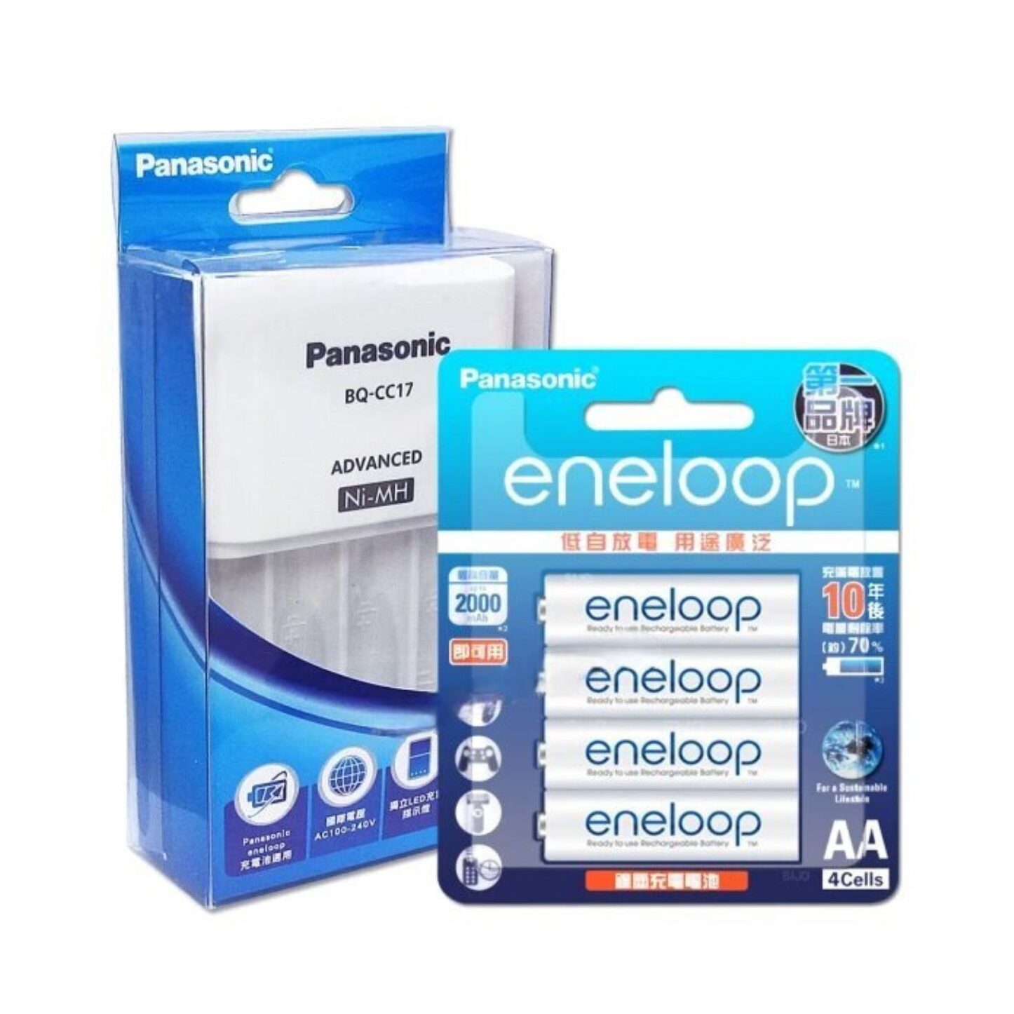 充電電池推薦＿【Panasonic 國際牌】eneloop 充電電池
