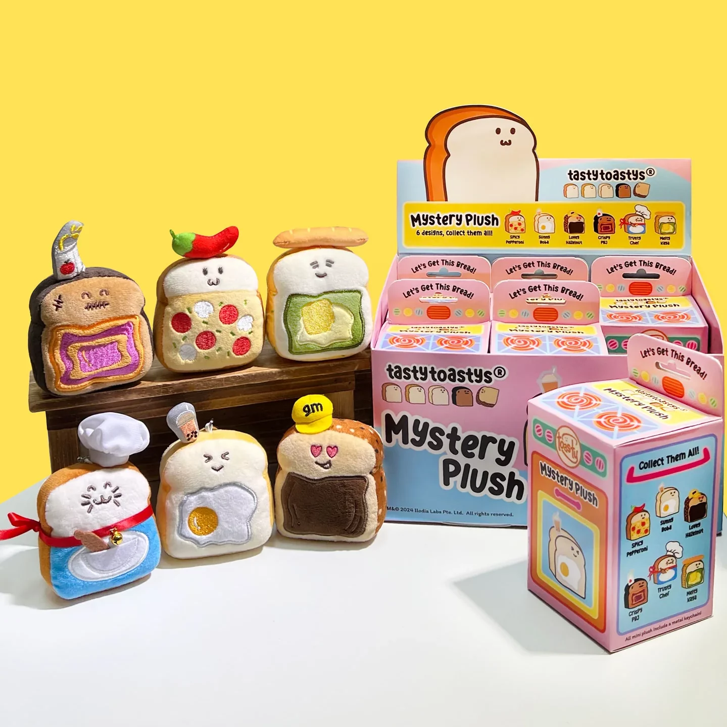 【Tasty Toastys】驚喜吊飾玩具