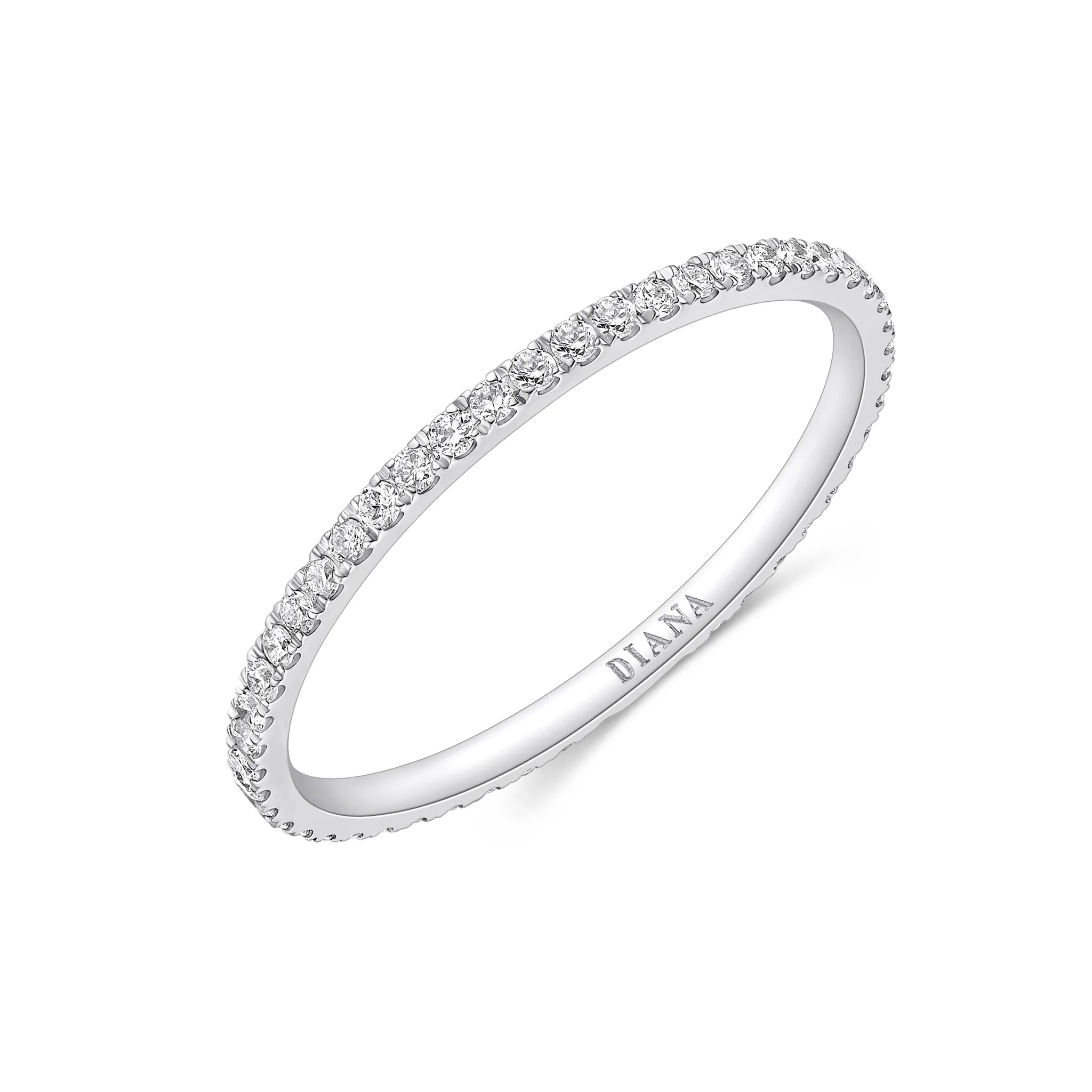 尾戒推薦＿【Diana jewelry】極細滿鑽線戒