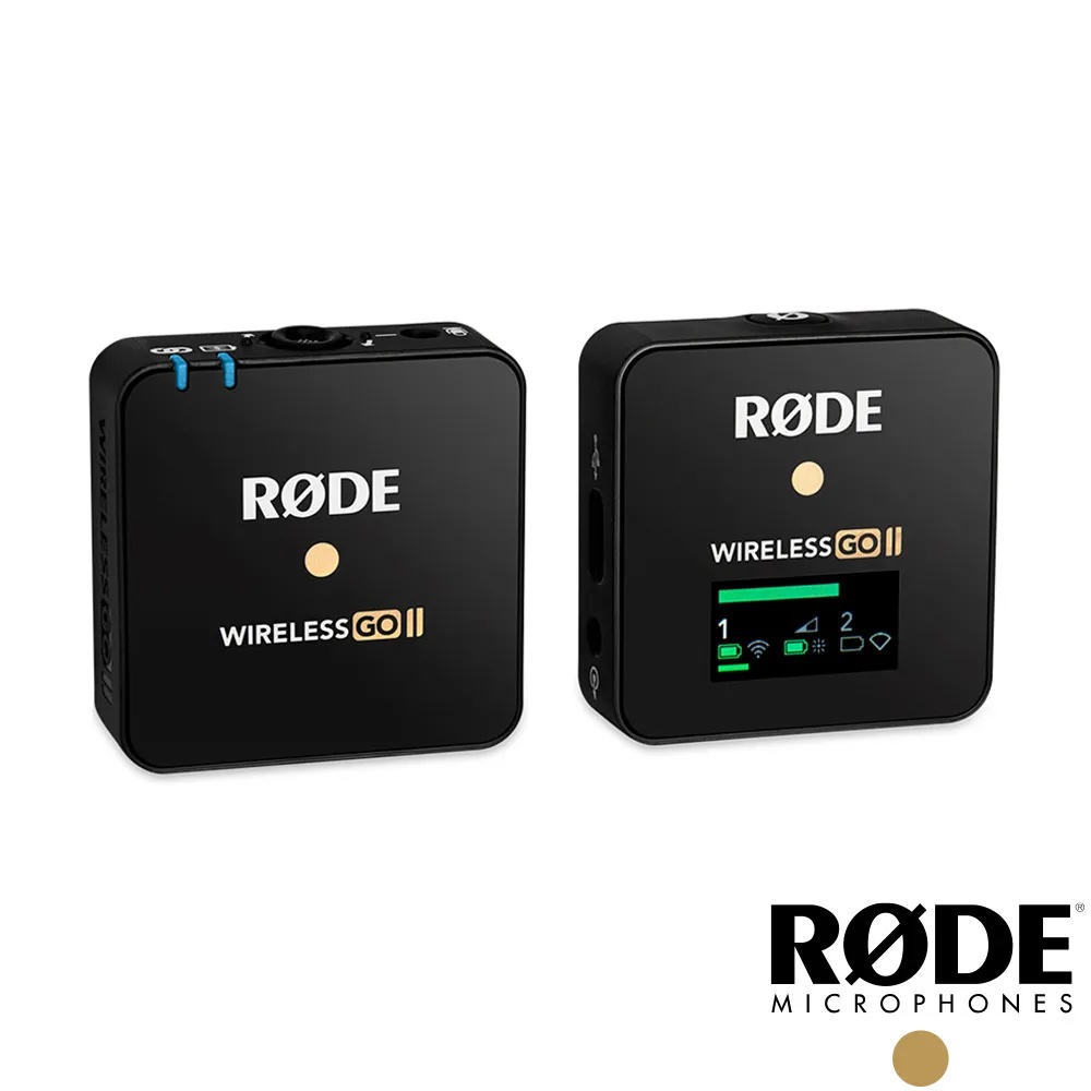 無線收音麥克風推薦＿【Rode】WIRELESS GO II 無線麥克風