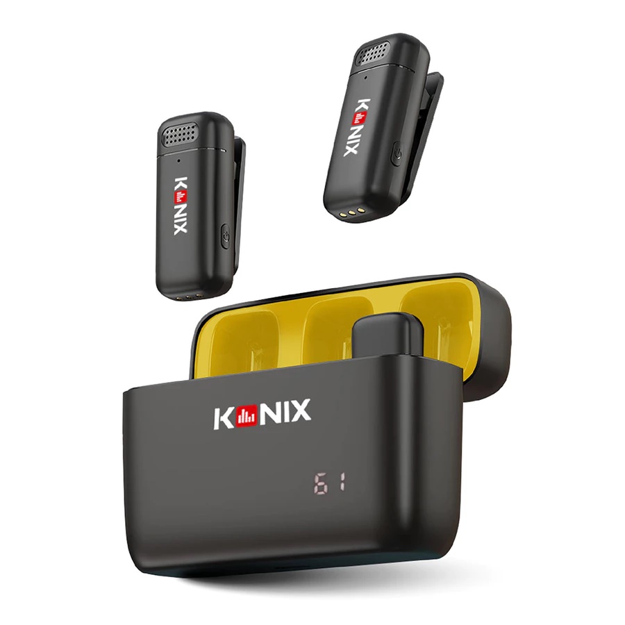 無線收音麥克風推薦＿【KONIX】G2 無線麥克風