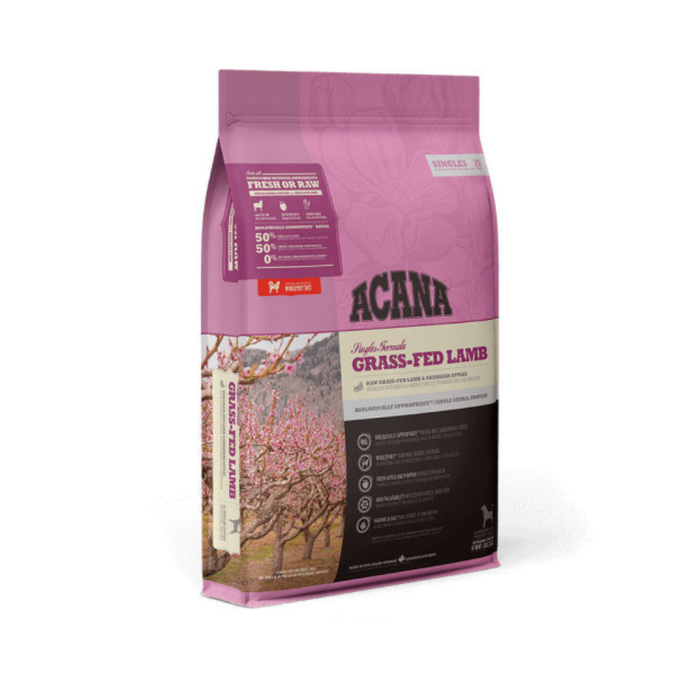 狗飼料推薦_【ACANA 愛肯拿】羊肉+蘋果低敏無穀狗飼料