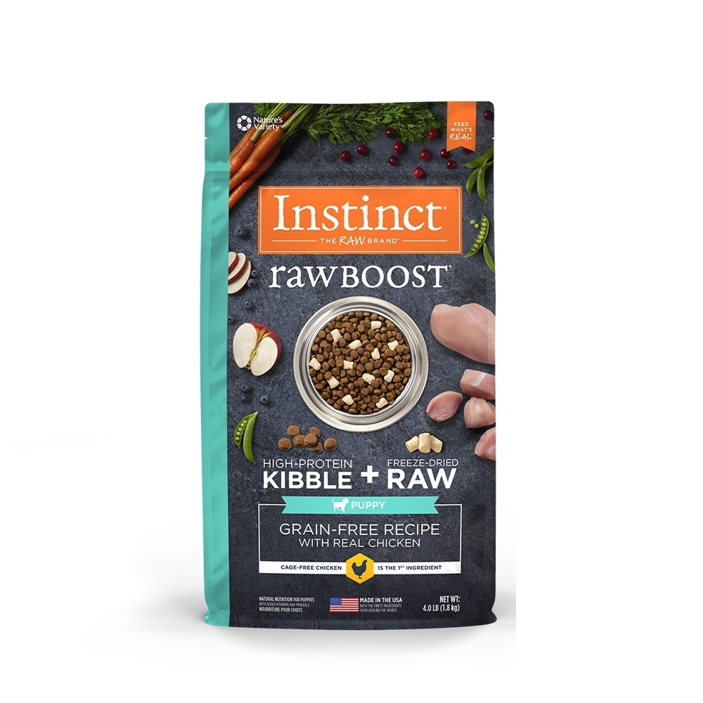 狗飼料推薦_【Instinct 原點】雞肉凍乾全犬配方