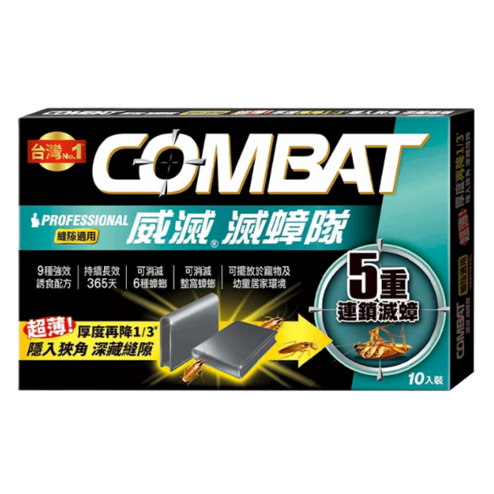 【Combat威滅】 滅蟑隊 縫隙餌盒