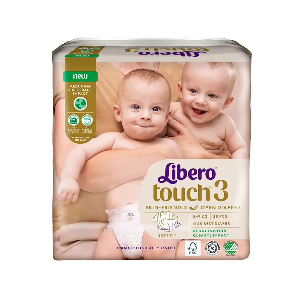 尿布推薦＿【Libero 麗貝樂】Touch 黏貼型嬰兒尿片